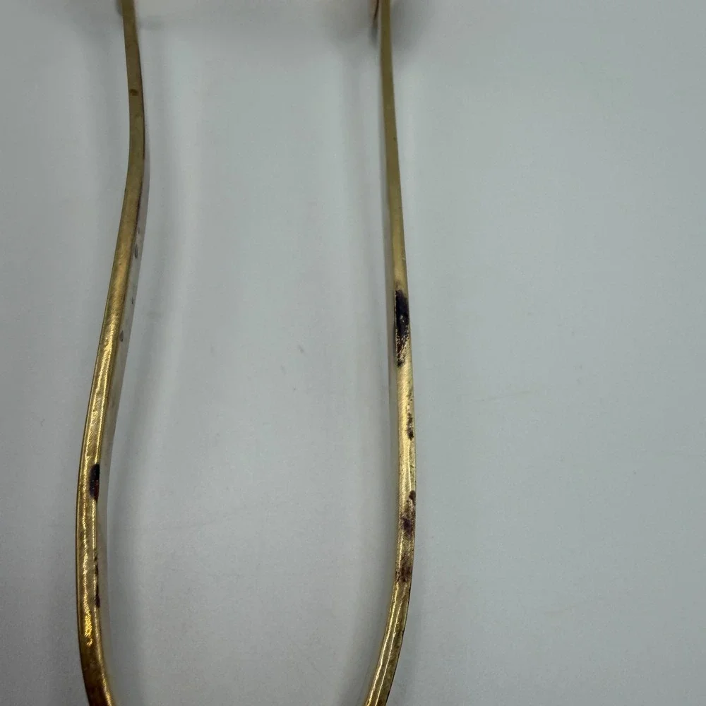 VTG Brass Serving Tongs Spoon Spatula Combo Buffet Appetizer Server Gold Tone